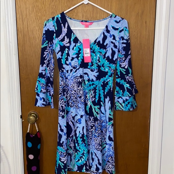 Nwt Lilly Pulitzer Xxs Raina Dress 